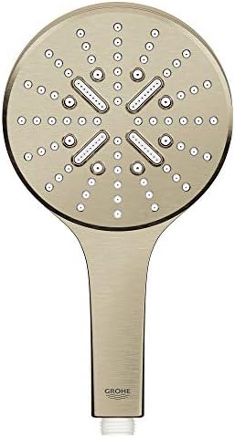 GROHE 26545EN0 3-Setting Handheld Shower Head Brushed Nickel Infinity