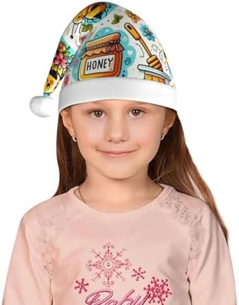 Augenstern Christmas Hat Delightful Bee Santa Hat Unisex