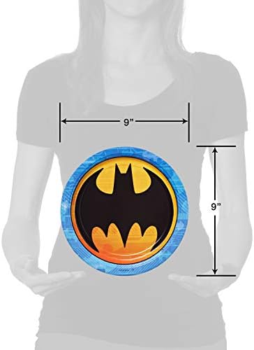 American Greetings Batman Paper Plates 40 Count