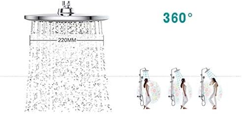 LASEVE Handheld Showerhead High Pressure Water Saving Set