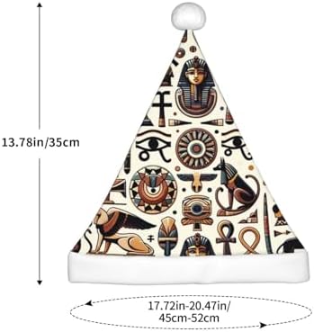 Christmas Hat with Ancient Egypt Art Santa Hat for Kids
