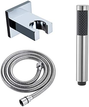 High Pressure Handheld Shower Head Set with Chrome Finish and 15M Hose