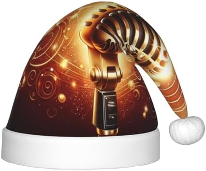 Augenstern Christmas Hat Microphone Santa Hat for Kids
