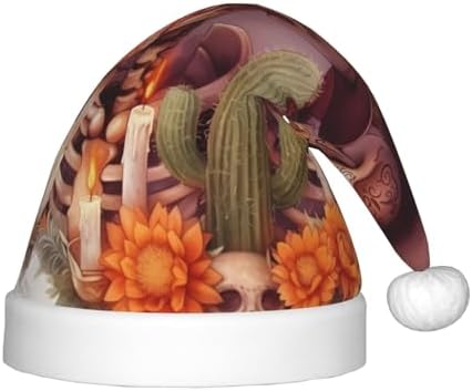 Augenstern Christmas Hat with Skeletons Cactus Candles