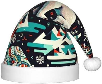 Augenstern Colorful Snowflake Christmas Hat for Kids