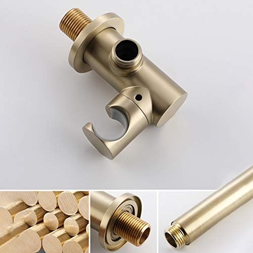 Brass Handheld Shower Head with Silicone Nozzle