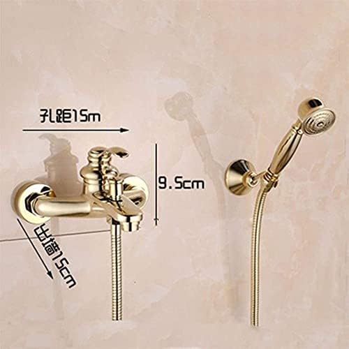 LASEVE Handheld Shower Head with Wall Mount Kit