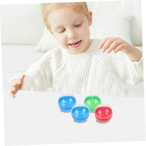 Luxshiny 100pcs Fillable Transparent Balls for Party Favors