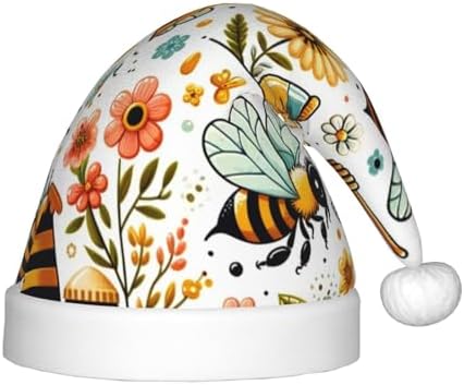 Augenstern Funny Bee Christmas Hat Unisex Santa Hat