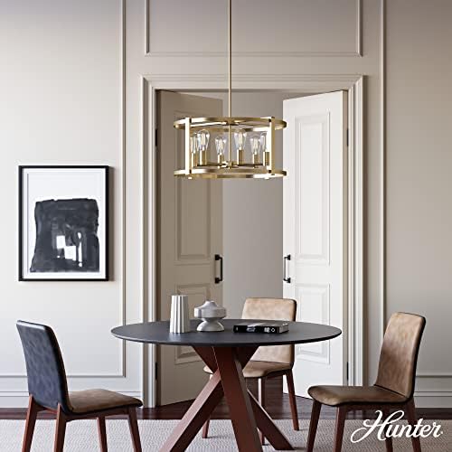Hunter Fan Company 19960 Astwood Chandelier Alturas Gold