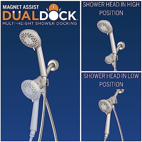 Waterpik Magnetic Dual Dock Handheld Shower Head