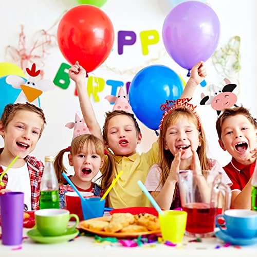 Amosfun 5pcs Kids Birthday Party Hats