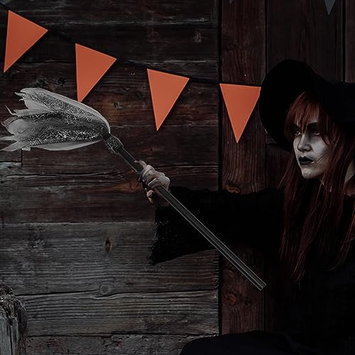 VANZACK Witch Broom Prop Halloween Costume Broom