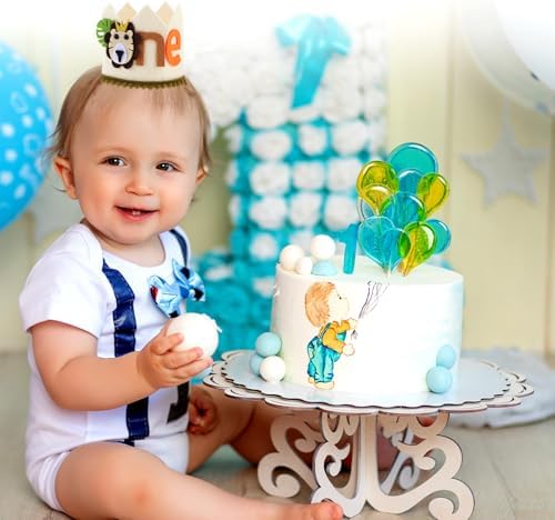 Lion Birthday Crown for Kids and Party Decor