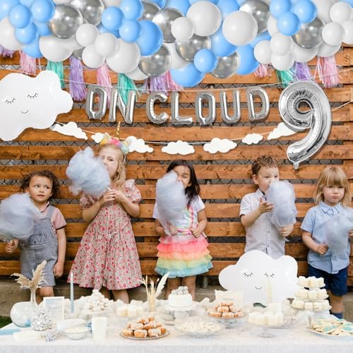ON CLOUD 9 Birthday Decorations for Girls 1