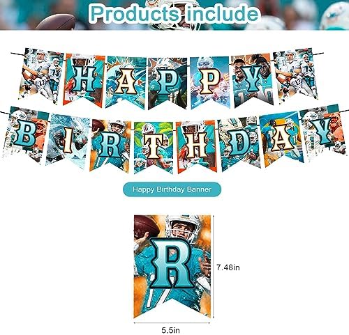Dolphins Birthday Party Decorations Set