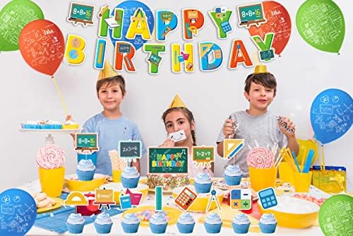 Math Party Decorations for Birthday and Classroom Events