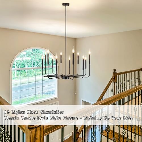3149 Inch Black Chandeliers for Dining Room