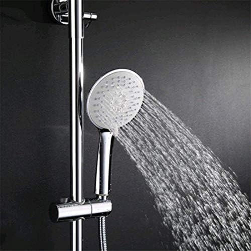 LASEVE Wall Mounted Shower Head Set 3 Piece Hot Cold Copper Booster