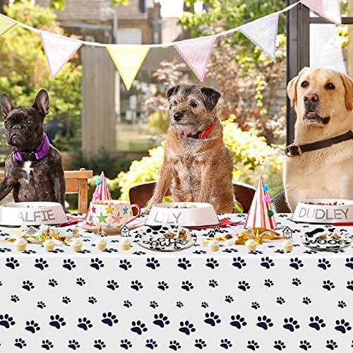 81Pcs Dog Party Supplies Set for 20 Guests