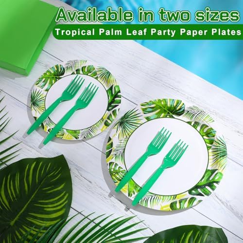 Havawish 240 Pcs Summer Party Paper Tableware Set