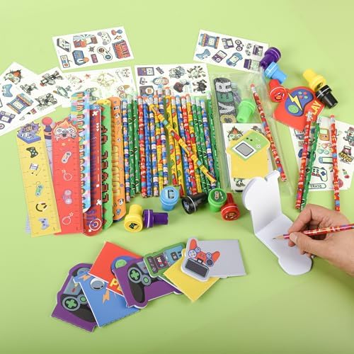 168Pcs Video Game Party Favors for Teens and Kids