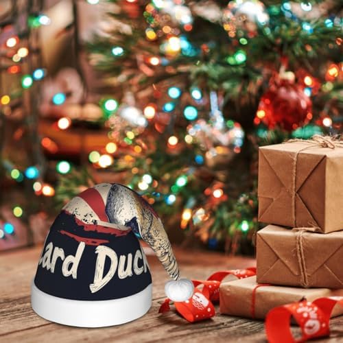 Augenstern Christmas Hat Mallard Duck American Flag Santa Hat