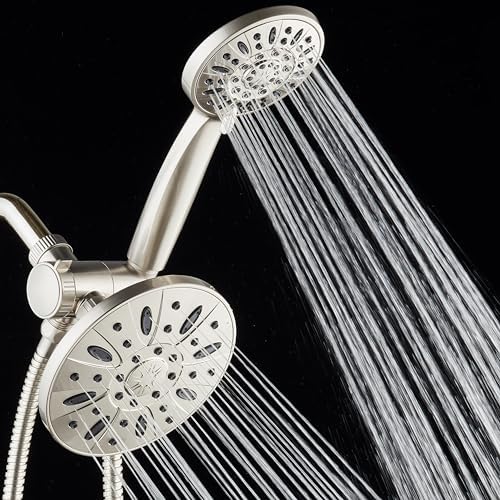 AquaDance Premium 3-Way Rainfall Combo Shower Head Set