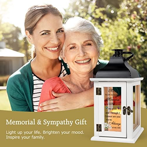 Memorial Lantern - Sympathy Gift for Loss of Mother
