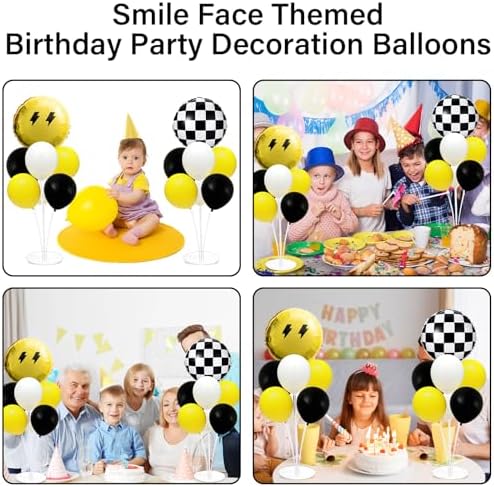 Smile Face Balloons Stand Kit with 2 Sets