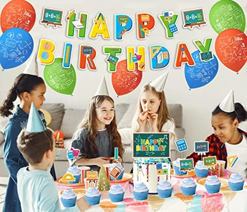 Math Party Decorations for Birthday and Classroom Events