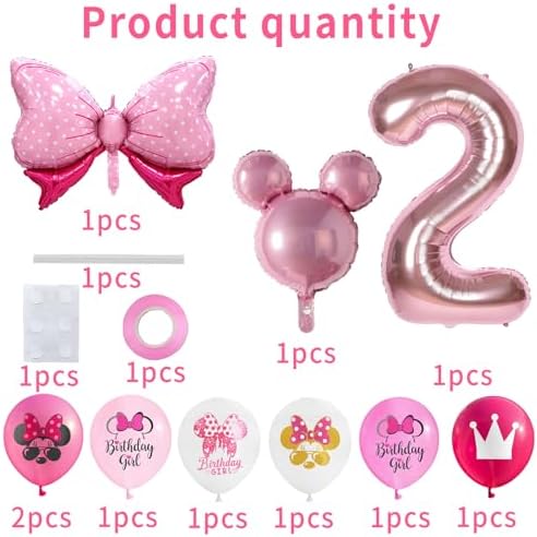 Cute Cartoon Birthday Balloon Decoration Set