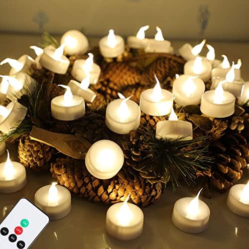 Topstone LED Candles with Remote and Timer 12 Pack