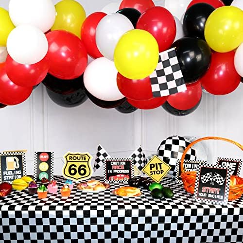 Race Car Birthday Party Decorations Set