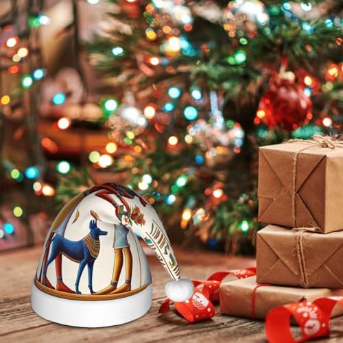 Augenstern Christmas Hat Egyptian Retro Hieroglyph Santa Hat