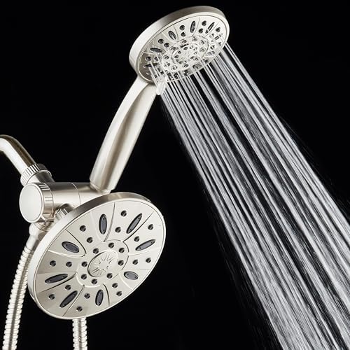 AquaDance Premium 3-Way Rainfall Combo Shower Head Set