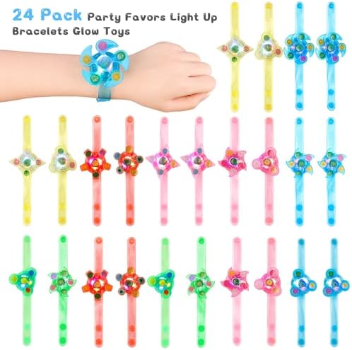 24Pcs Glow in The Dark Party Favors for Kids 8-12