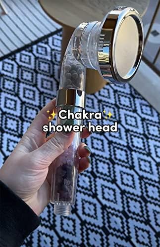 Chakra Showerhead With 3 Spray Settings
