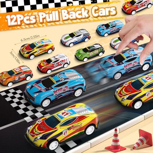 84Pcs Race Car Party Favor Kit for Boys Kids