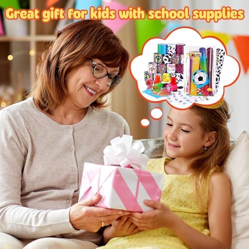 BenLouis 240Pcs Kids Party Favors Set School Supplies Classroom Rewards