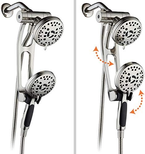 AquaSpa High Pressure 48-mode Luxury 3-way Combo Showerhead