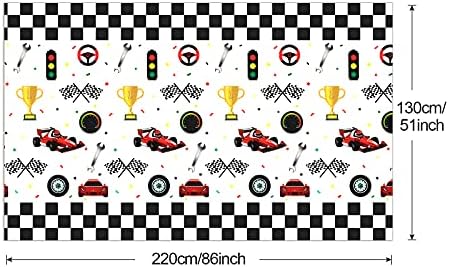 3 Pack Racing Car Table Covers for Parties