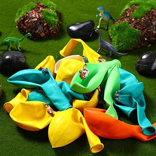 Zomiboo 36 Pcs Jungle Safari Balloons Animal Theme Decorations