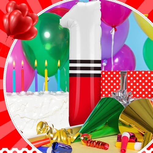 40 Inch Cartoon Number 1 Balloon Party Decor