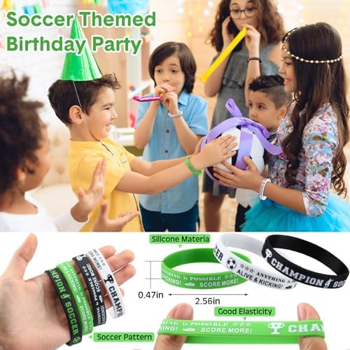 48 pcs Soccer Party Favors Multi Item Pack