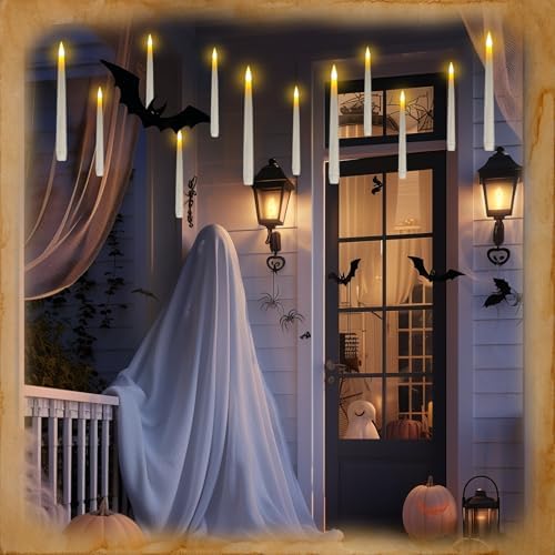 Homemory 20PCS Floating Candles with Remote Wand