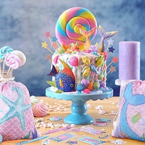Sherr Mermaid Party Favor Pack 140 Pcs