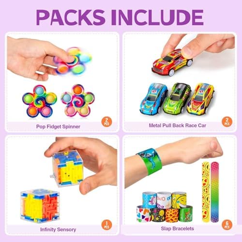 146pcs Multi-Item Party Favor Pack for Kids