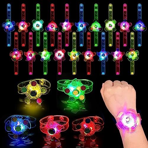 24Pcs Glow in The Dark Party Favors for Kids 8-12