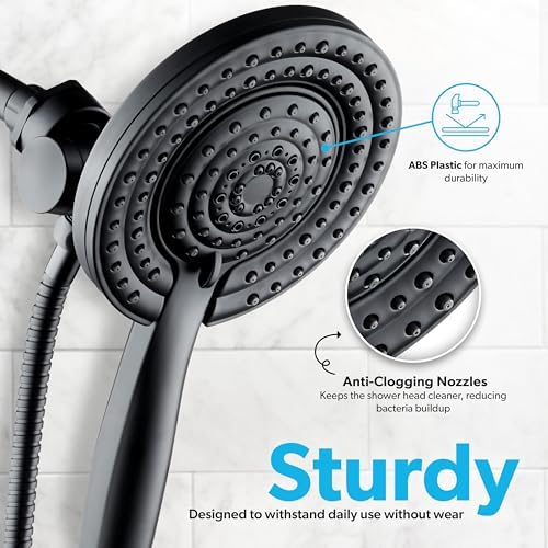 BLACKDECKER 5-Function Handheld Shower Head with Diverter